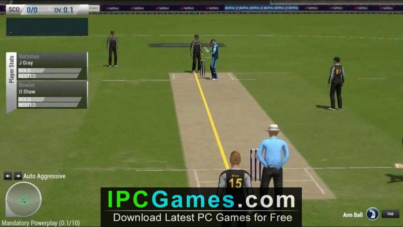 ashes cricket game pc