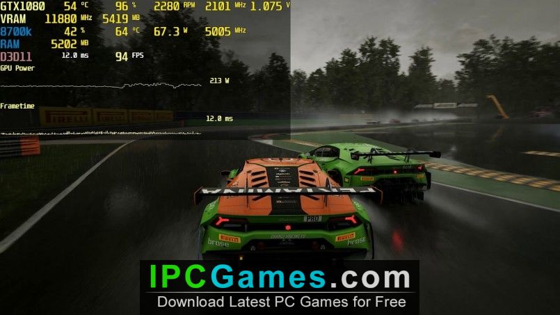 Assetto Corsa Competizione system requirements