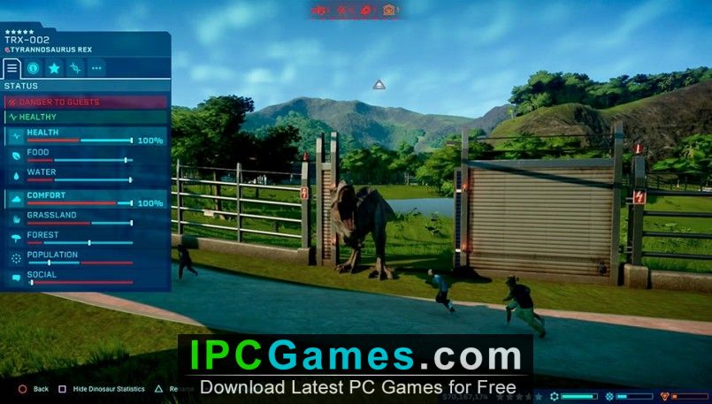 jurassic world evolution free