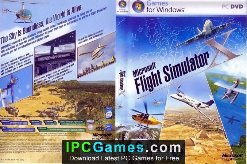 game microsoft flight simulator x