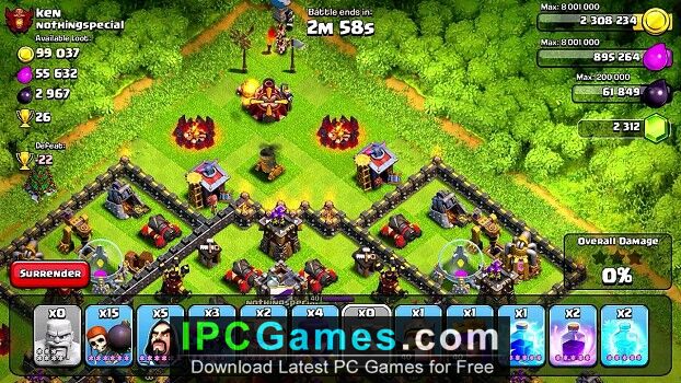 download clash of clans for pc 8.1