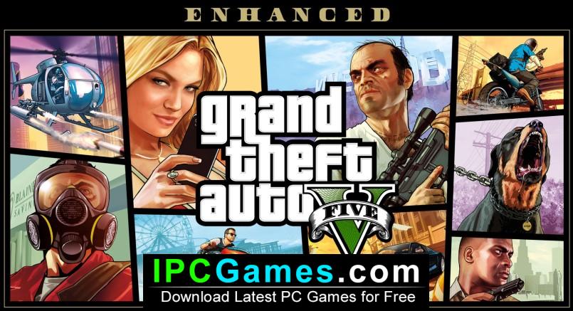 Grand Theft Auto V Enhanced Edition PC Cover
